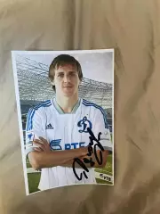 футбол. Автограф Владимир Дядюн рубин динамо ростов томь балтика химки факел