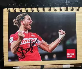 футбол. Автограф Срджан Бабич Сербия спартак Альмерия Црвена звезда Воеводина