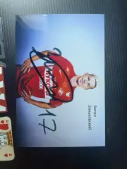 автограф футбол Антон Зиньковский Россия спартак крылья советов сочи чертаново