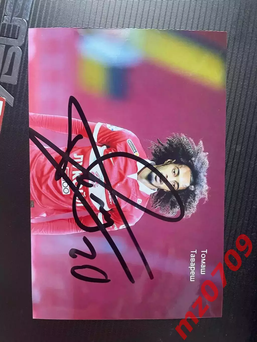 автограф футбол Томаш Тавареш Португалия спартак