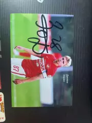 автограф футбол Даниил Зорин Россия спартак ахмат