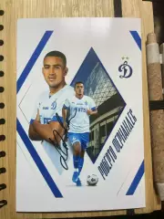 автограф футбол Роберто Фернандес Парагвай динамо