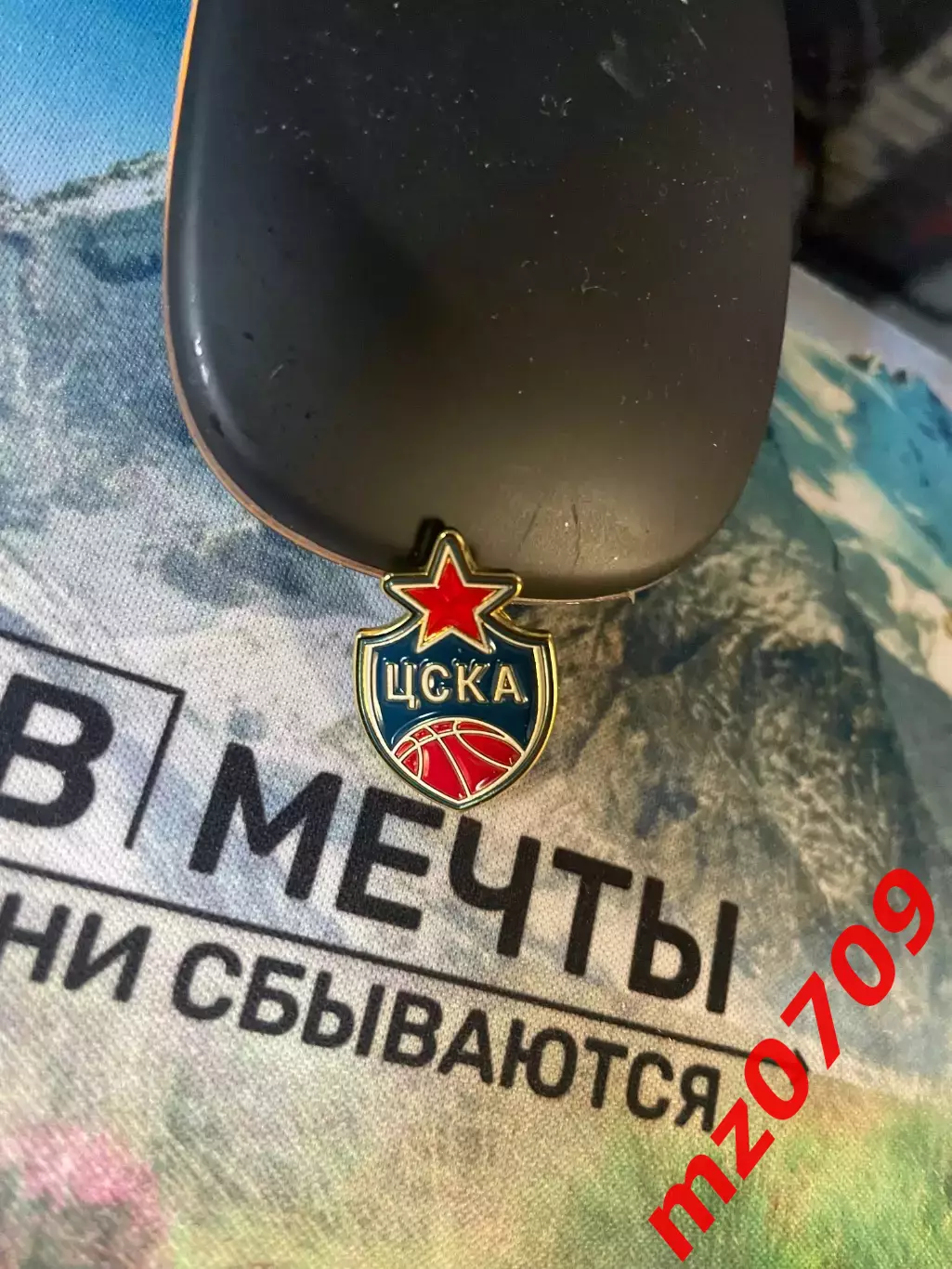 Значок баскетбол официальный логотип цска бк цска пбк цска единая лига втб