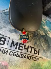 Значок баскетбол официальный логотип цска бк цска пбк цска единая лига втб