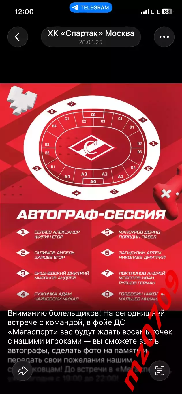 2024/2025 набор 17шт автограф хоккей спартак Голдобин Порядин Морозов и др 7
