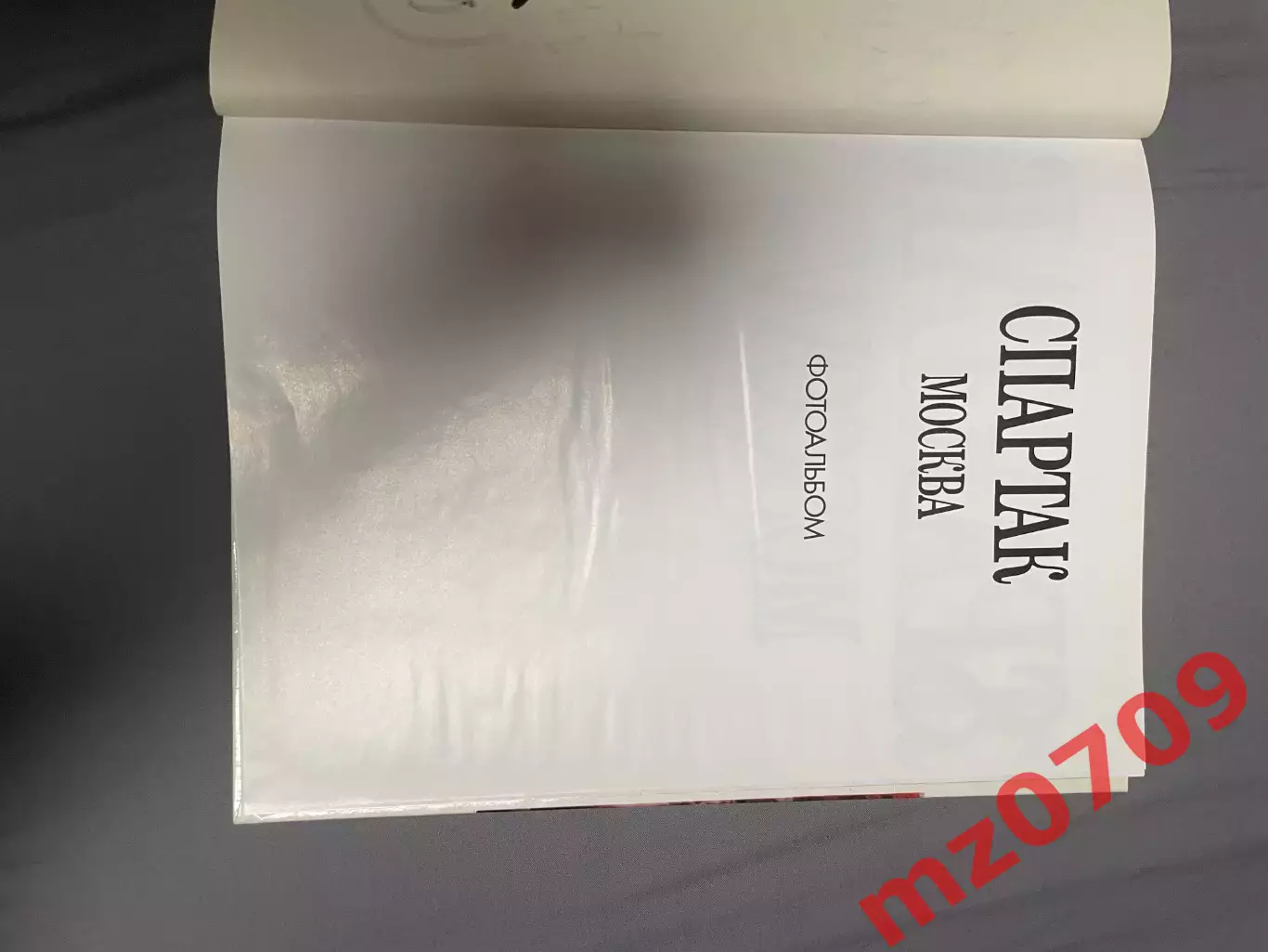 Футбол. Фотоальбом СПАРТАК (Москва) С автографами Ширко Хлестов Парфенов 2