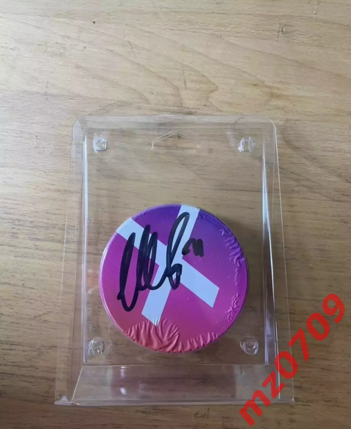 Шайба с автографом Илья Ковальчук и Максим Гончаров спартак авангард Россия