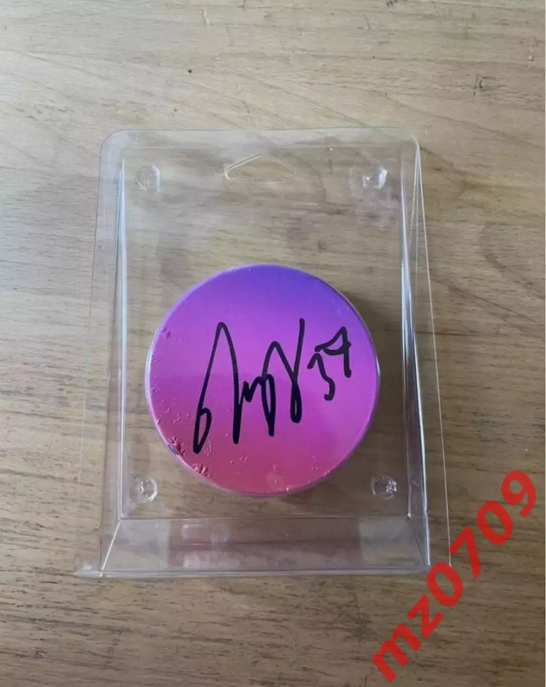 Шайба с автографом Илья Ковальчук и Максим Гончаров спартак авангард Россия 1