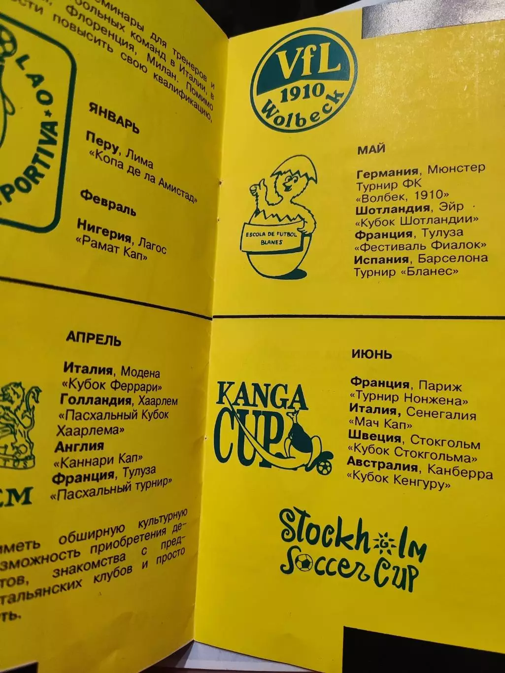 Кубок Санкт Петербурга. 21-27.08.1995 и 03-10.01.1996 1