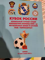 Кубок России зональный турнир среди юношеских команд 2000 г.р. Курск 2013