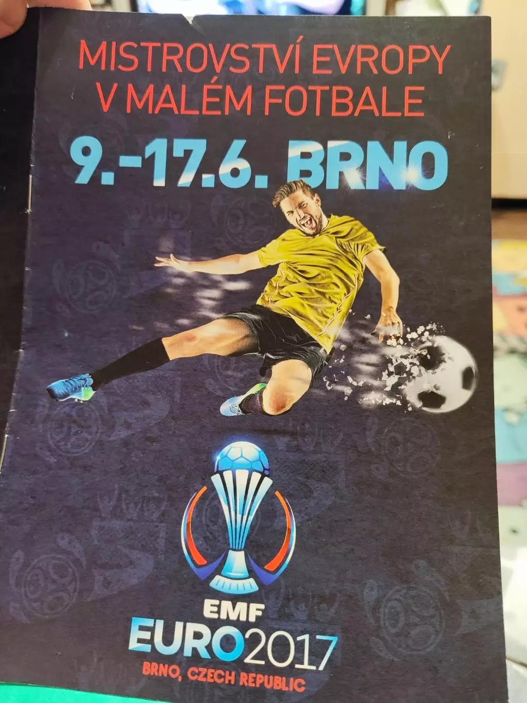 Mistrovstvi Evropy V Malem Fotbale 9-17.6 BRNO, EURO2017, BRNO, Czech Republic