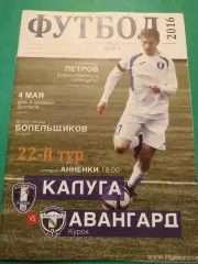 ФК Калуга - Авангард Курск 04.05.2016