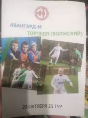 Авангард-М Курск - Торпедо Волжский 20.10. 2019