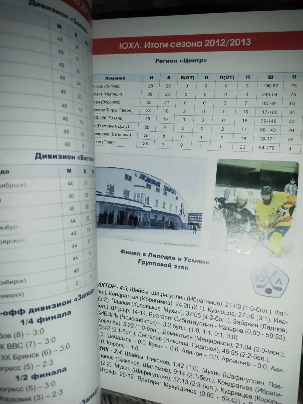 Календарь -справочник, Липецк 2013 - 2014 (Хоккей) 3