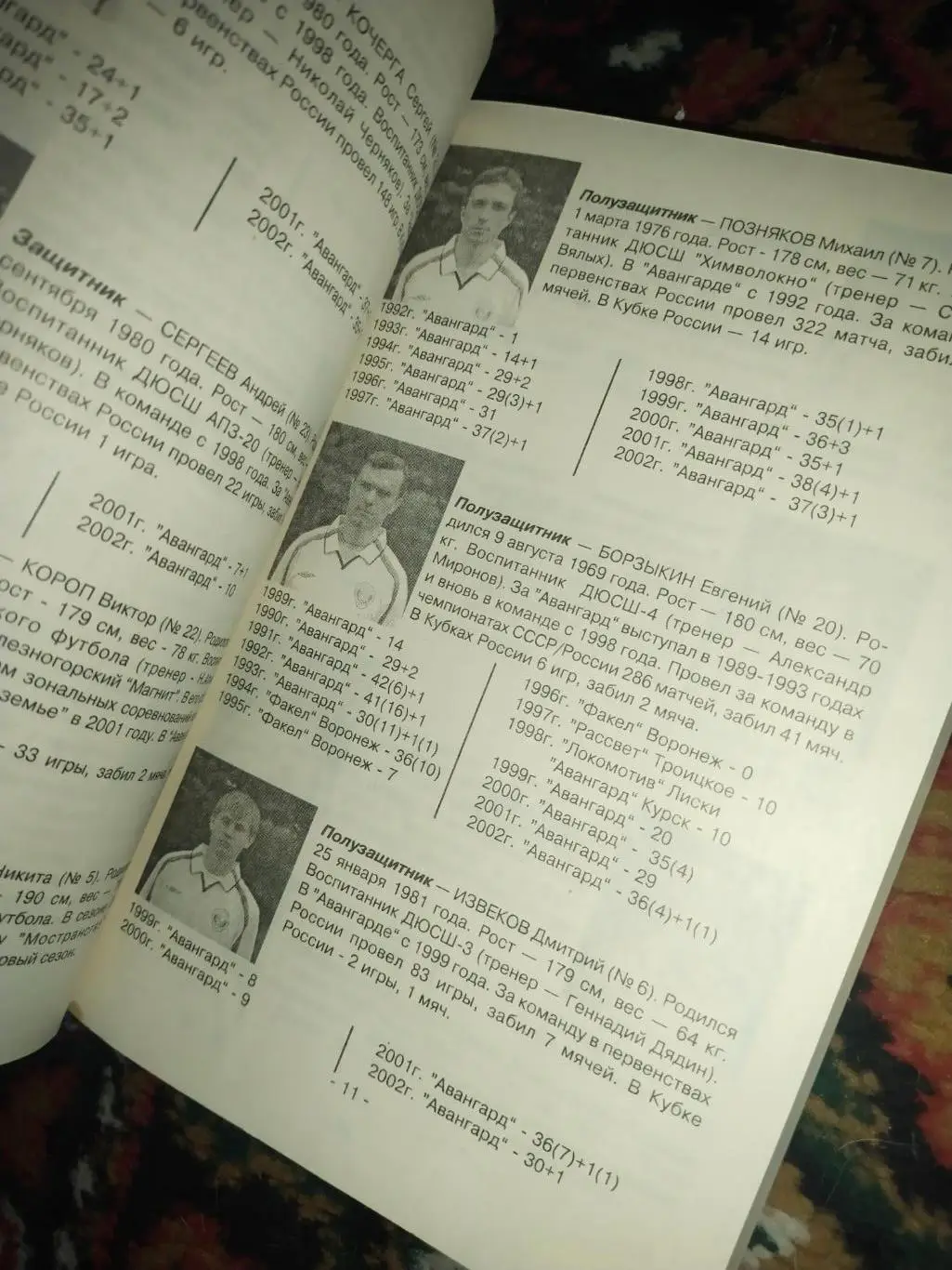 Футбол. Курск-2003. Календарь-справочник, Курск, 2003 г. 2