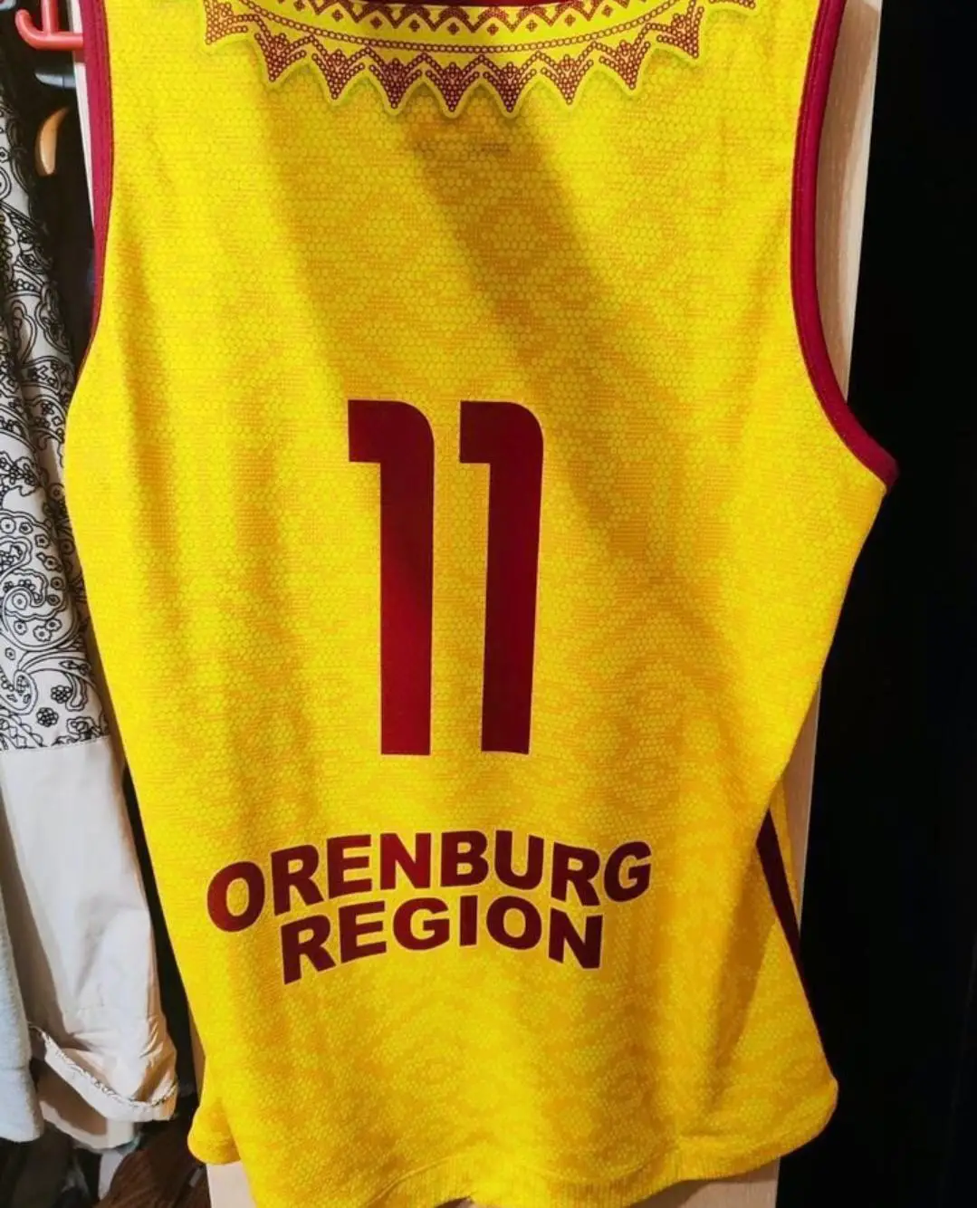 Баскетбольная майка Оренбург Надежда, номер 11 1