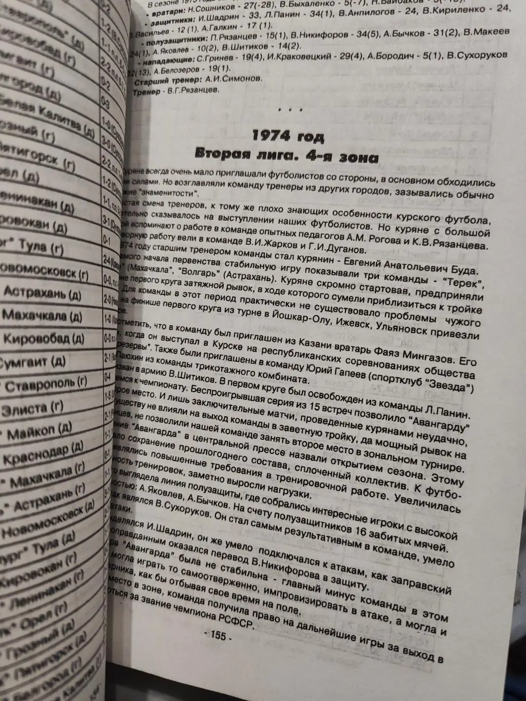 Футбольный ежегодник Курск 2004 6
