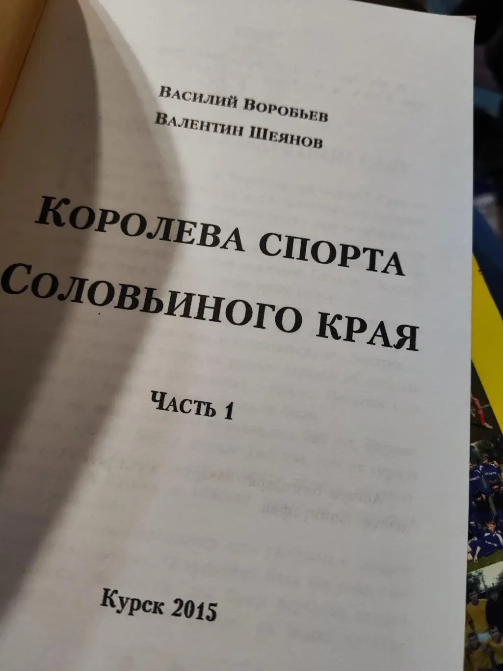 Василий Воробьев, Валентин Шеянов- Королева спорта соловьиного края 6