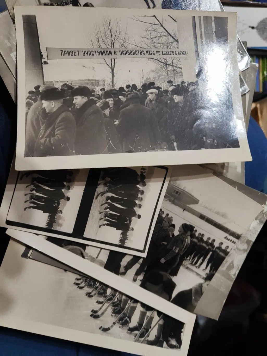 Старые фото: Хоккей с мячом Курск 1