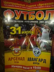 Афиша - Авангард Курск - Тула ( Арсенал)