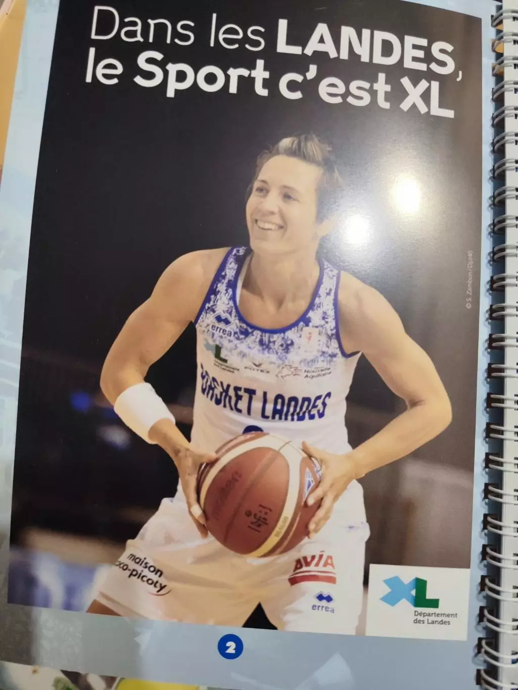 Баскетбольный буклет сезон 2021-2022 Франция на французском языке 2