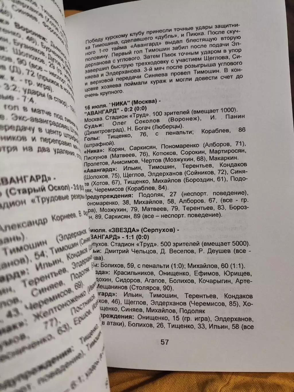 Курский футбол-2009. Календарь-справочник. Курск, 2009 г. 1