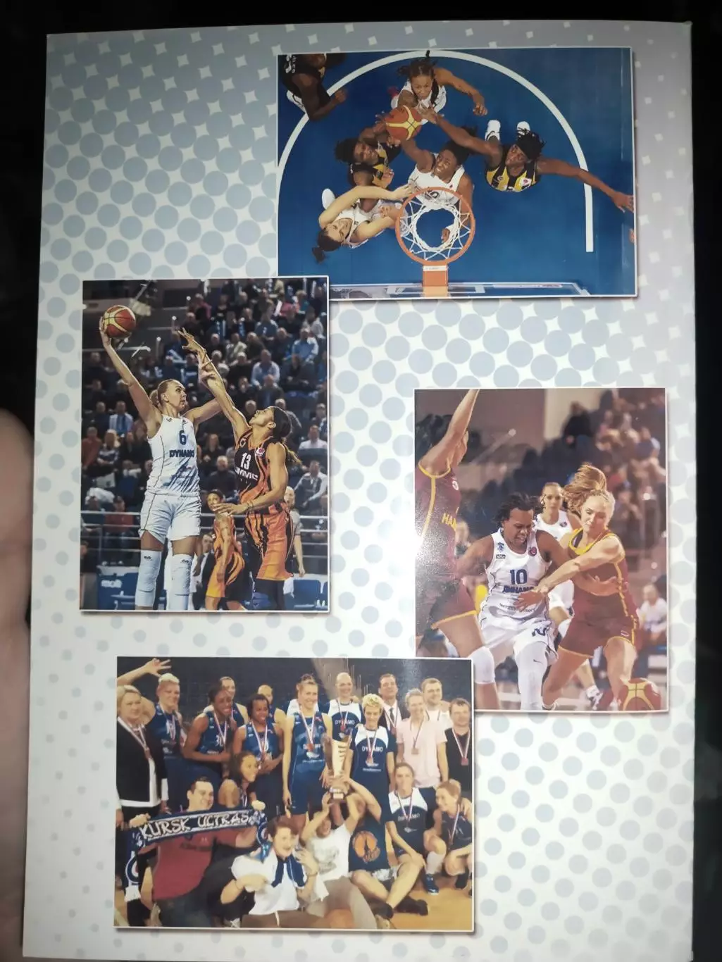 Календарь- ежегодник Курский баскетбол 2015/2016 : Динамо, Динамо-Фарм, Русичи 1