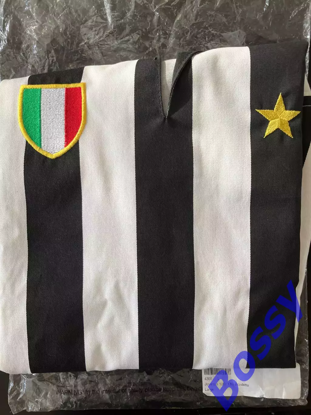 Juventus (реплика футболки 1967 года) производитель Toffs, размер L 1