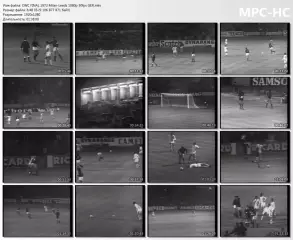 Финал Кубка Обладателей Кубков 1973 года: Милан - Лидс (mkv; hd)