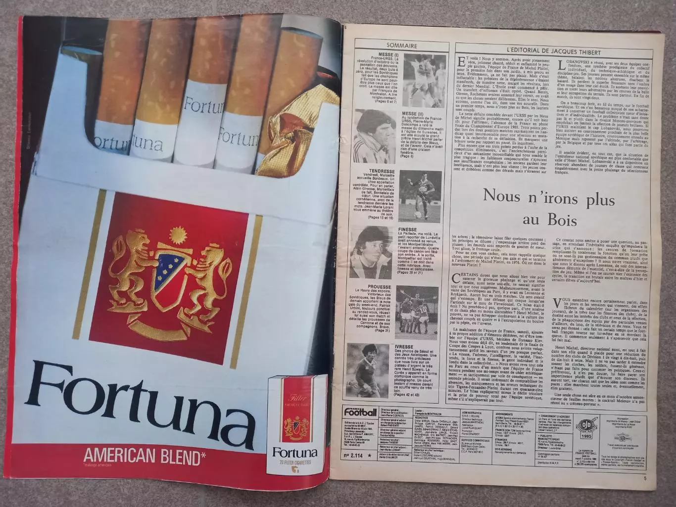 France football 1986 2114 2