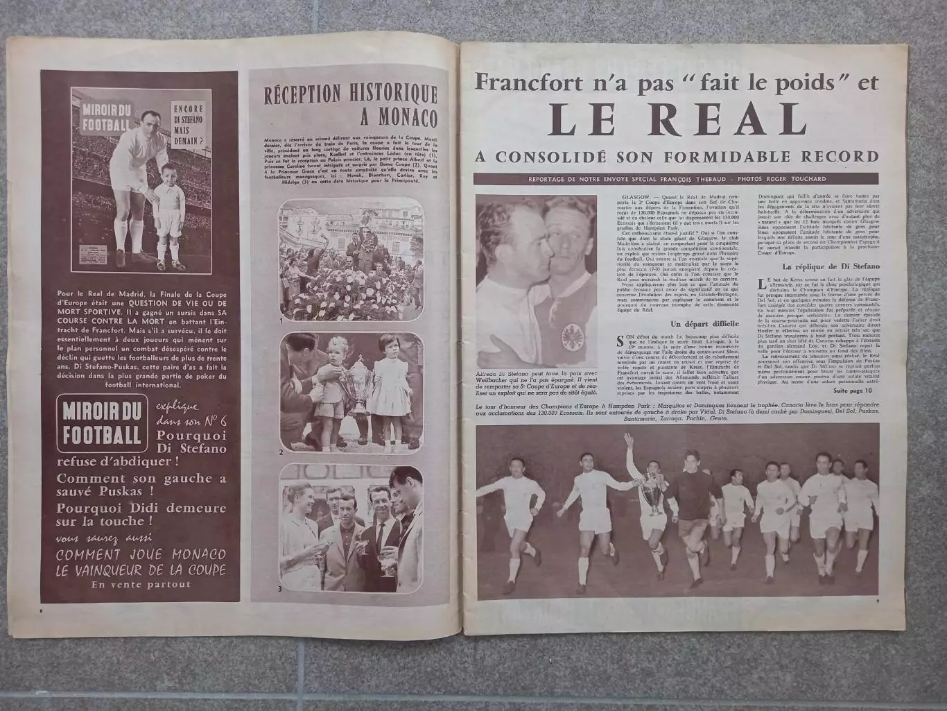 Miroir sprint 1960 729 Реал Мадрид 3