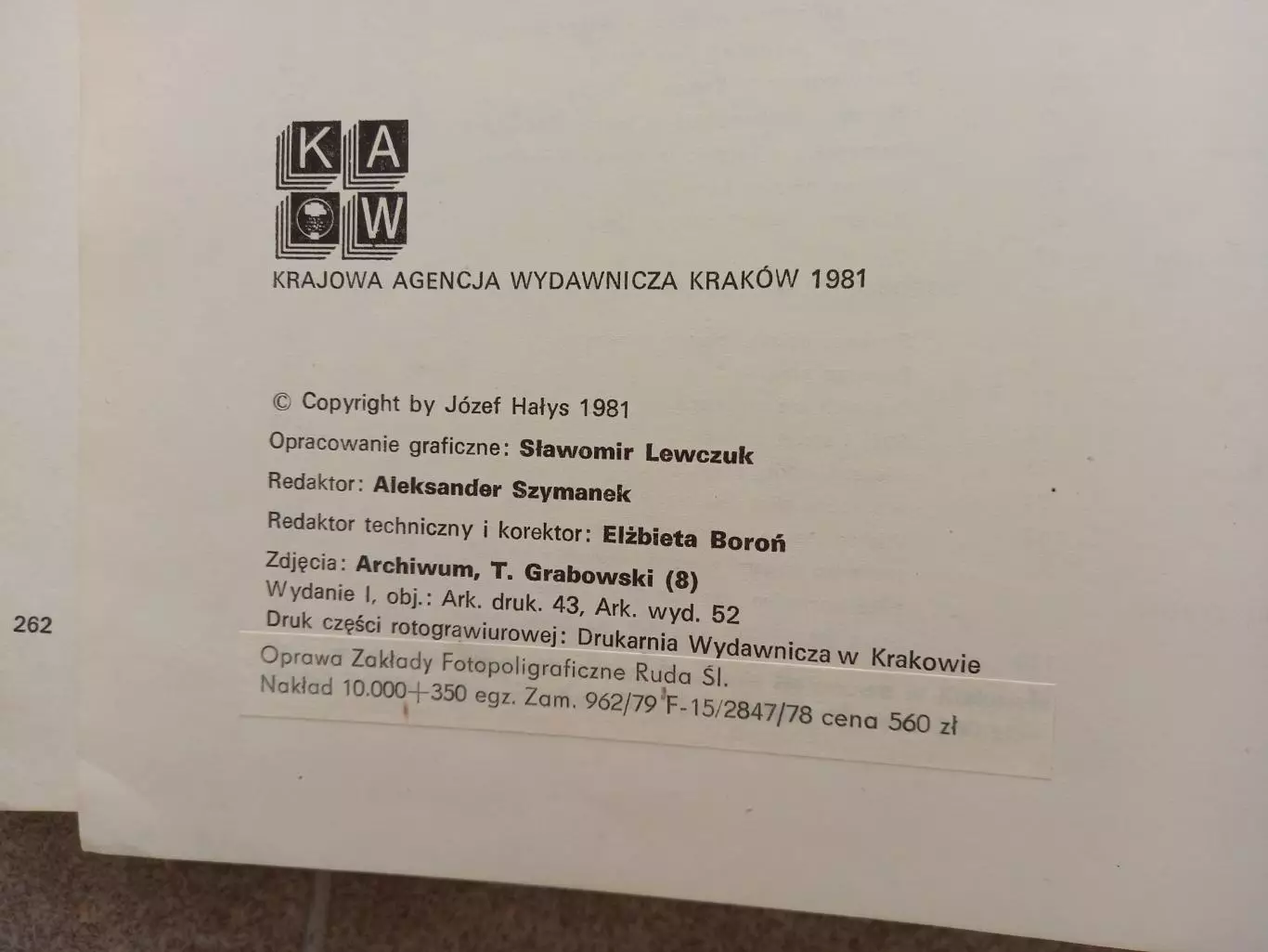 Pilka nozna w Polsce tom 1 Польша 1981 5