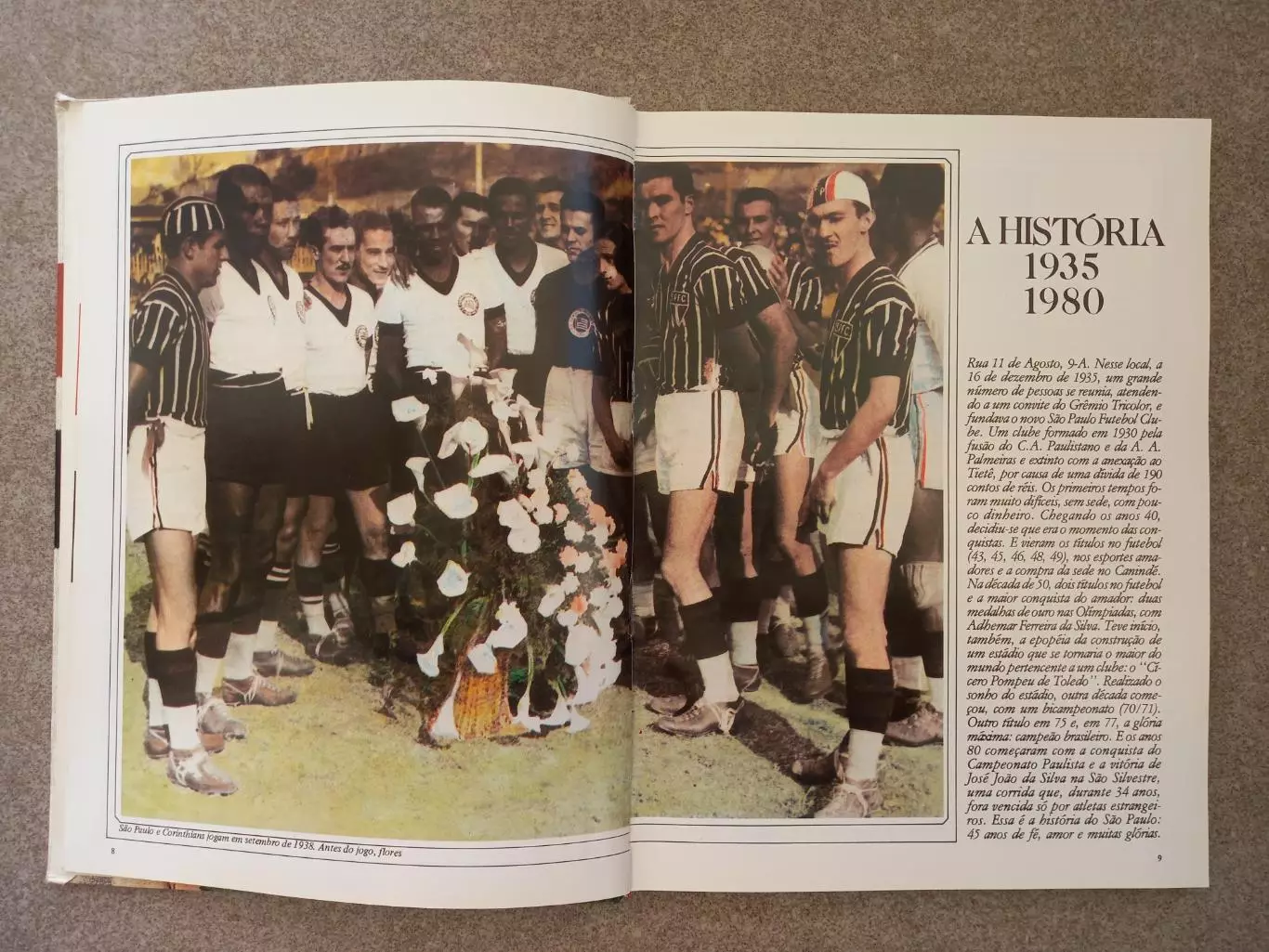 Sao Paulo Futebol Clube 1935 - 1980 Бразилия 1981 1