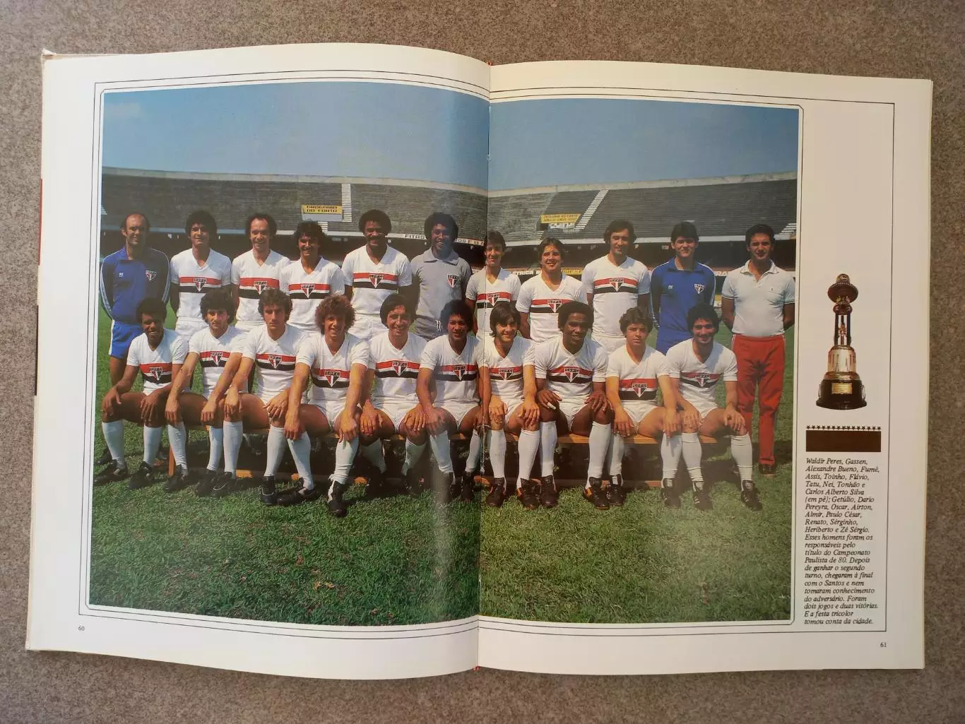 Sao Paulo Futebol Clube 1935 - 1980 Бразилия 1981 7