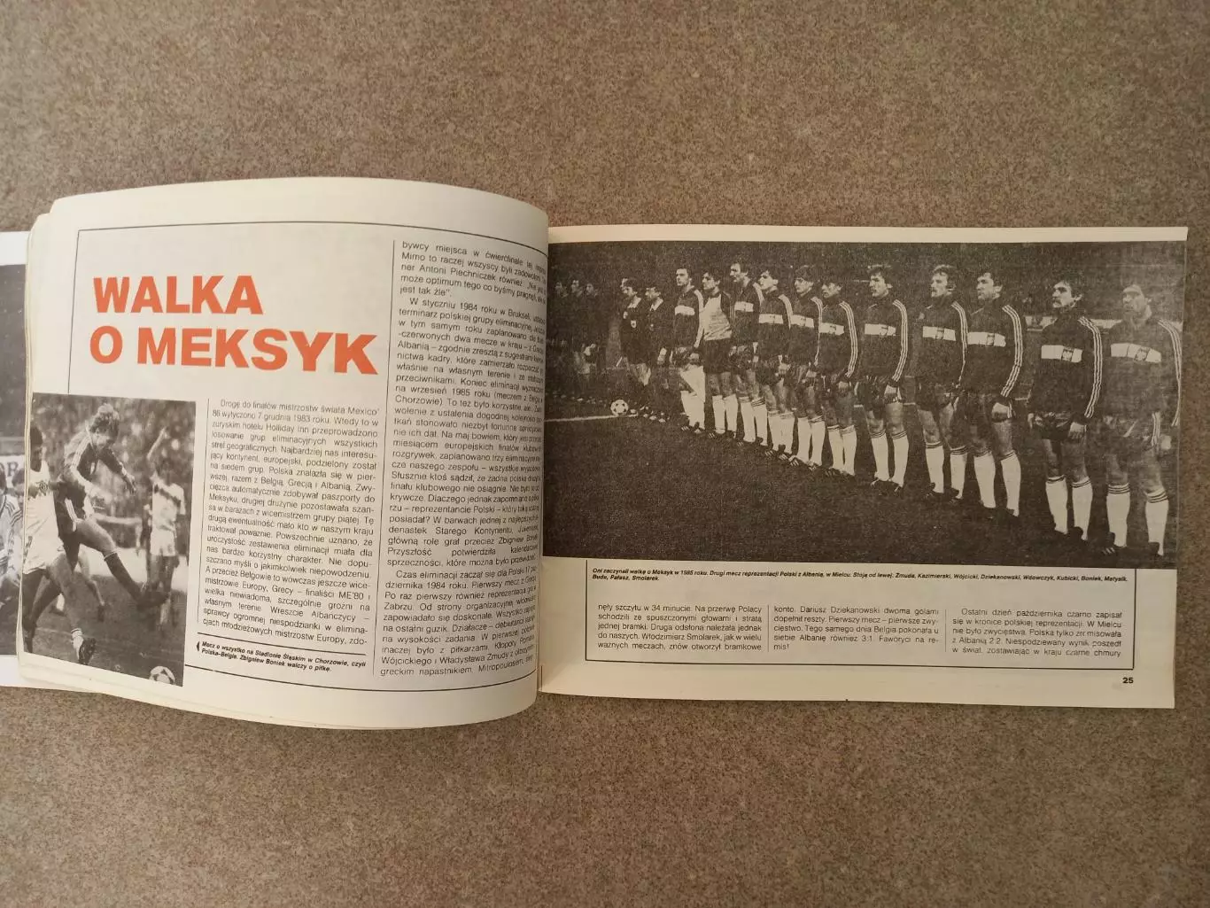 Mexico 86 Польша 1986 3