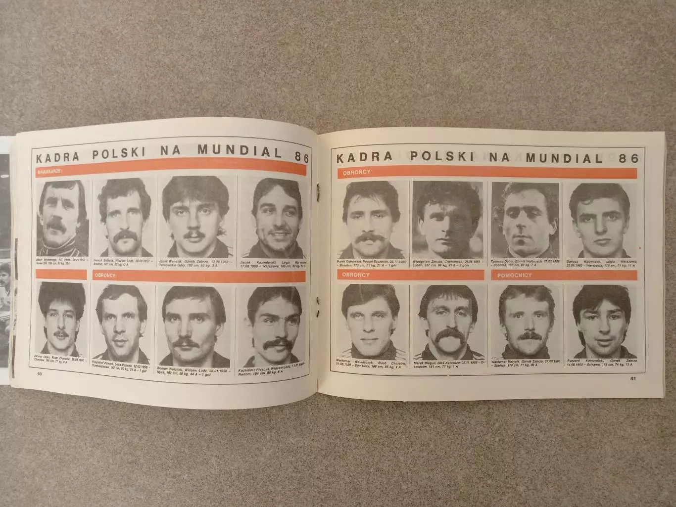 Mexico 86 Польша 1986 4