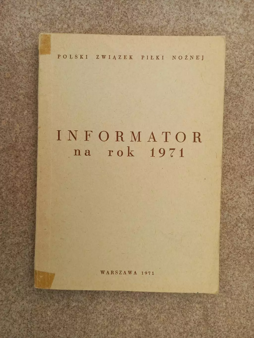 Informator na rok 1971 Польша
