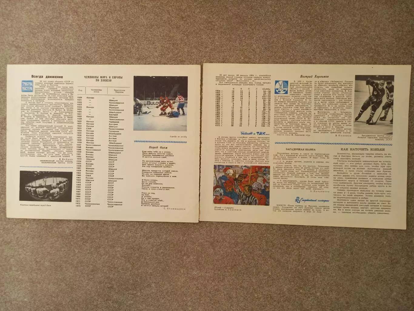Хоккей 1973