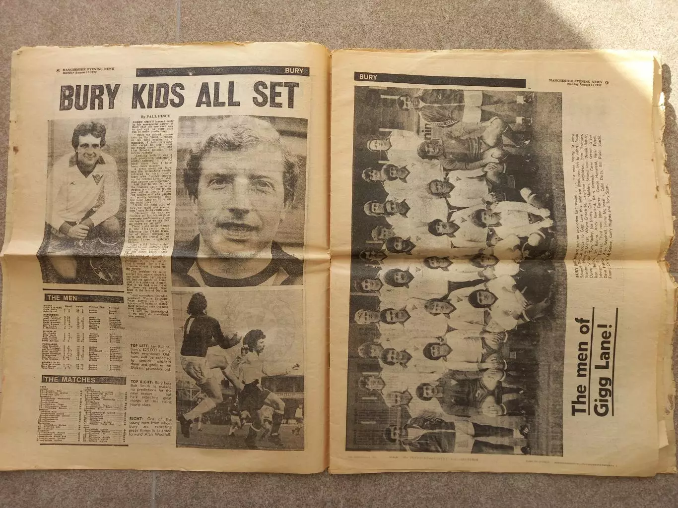 Manchester Evening News 1977 1
