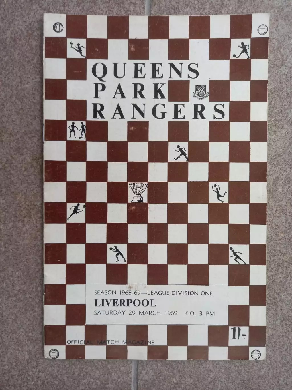 Англия Куинз Парк Рейнджерс - Ливерпуль 1969