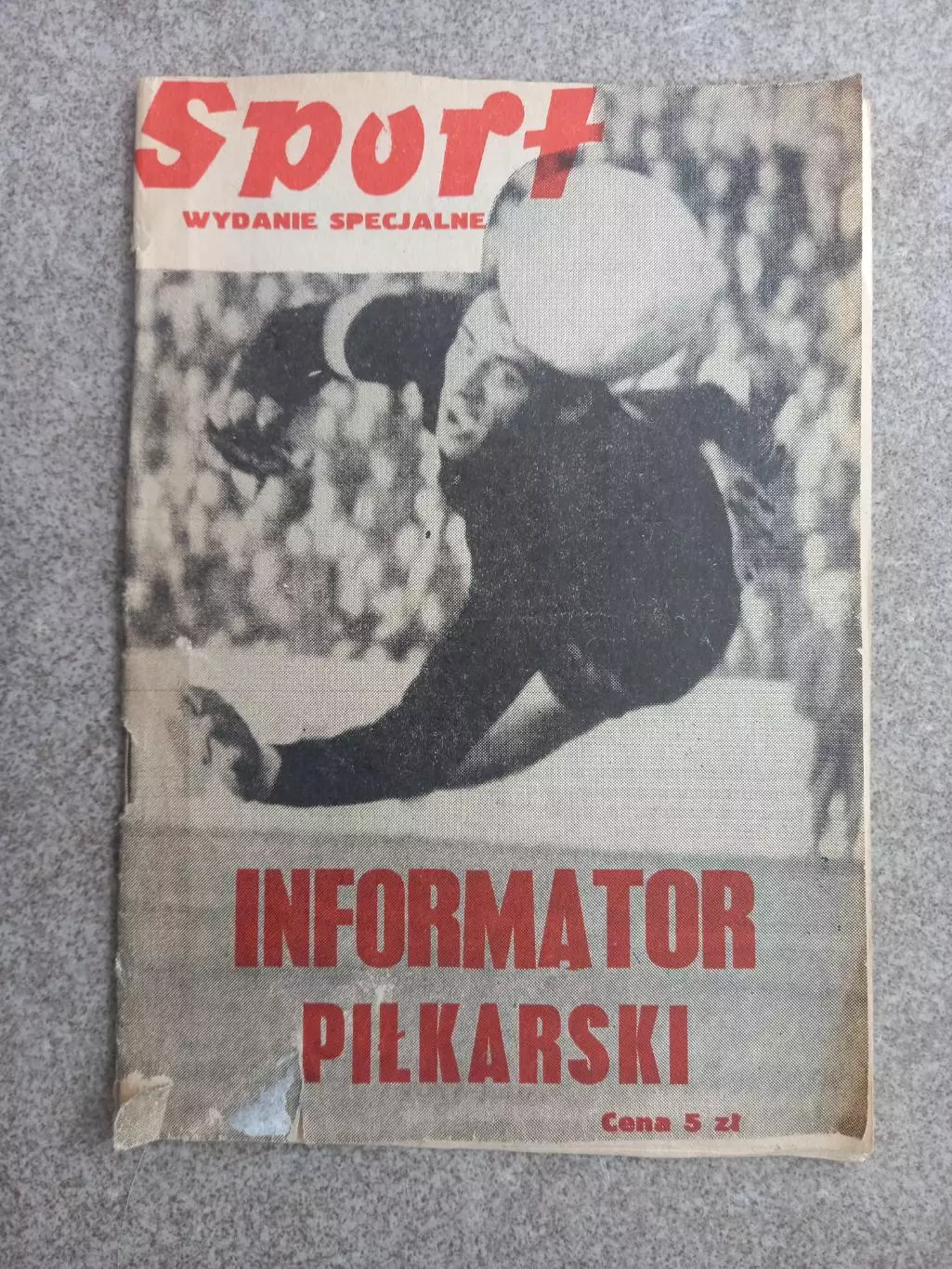 Польша Informator pilkarski 1976 Sport Katowice
