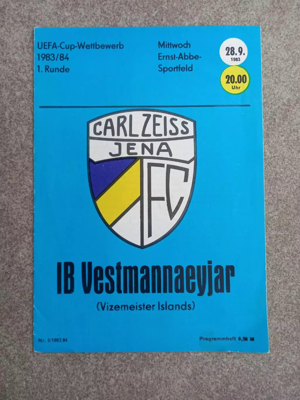 Карл Цейс - Весманнэйяр 1983