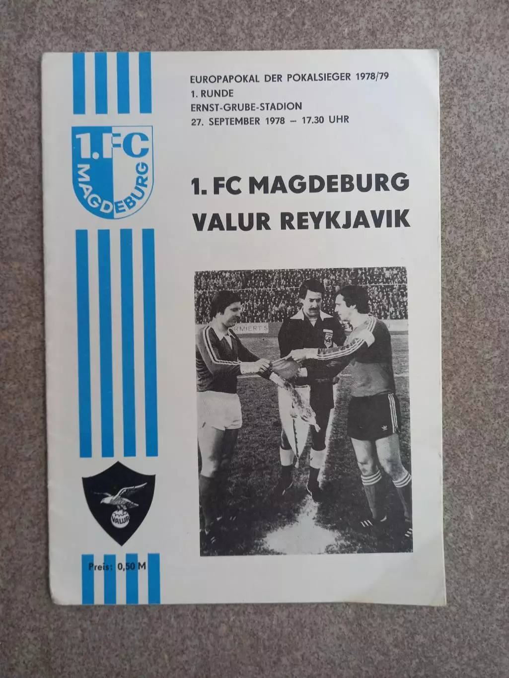 Магдебург - Валюр Рейкьявик 1978