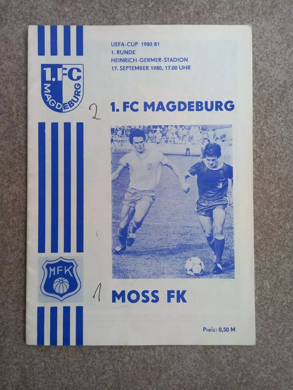 Магдебург - Мосс 1980