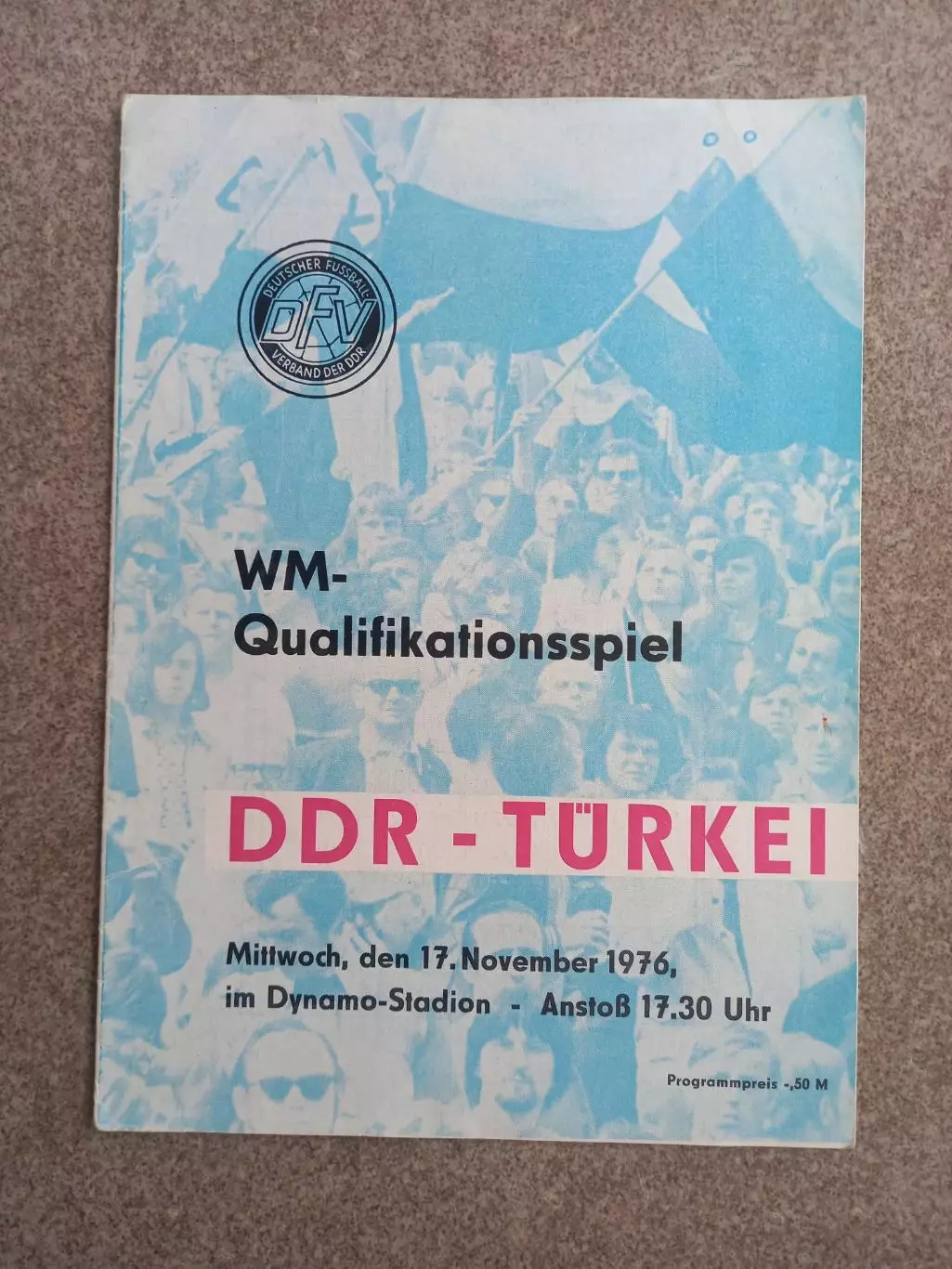 ГДР - Турция 1976
