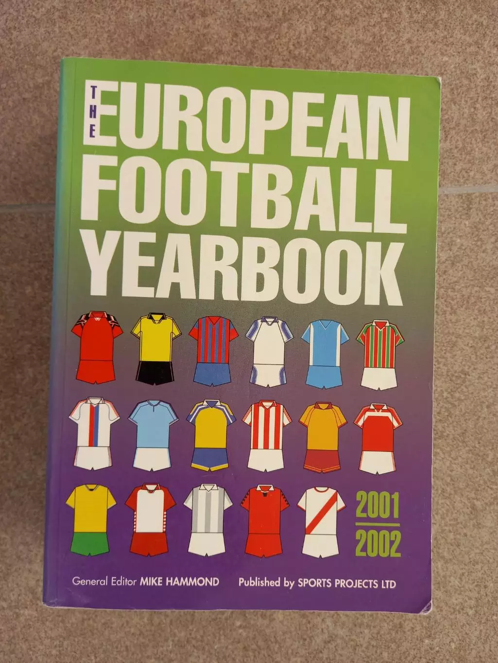 European football yearbook 2001 2002