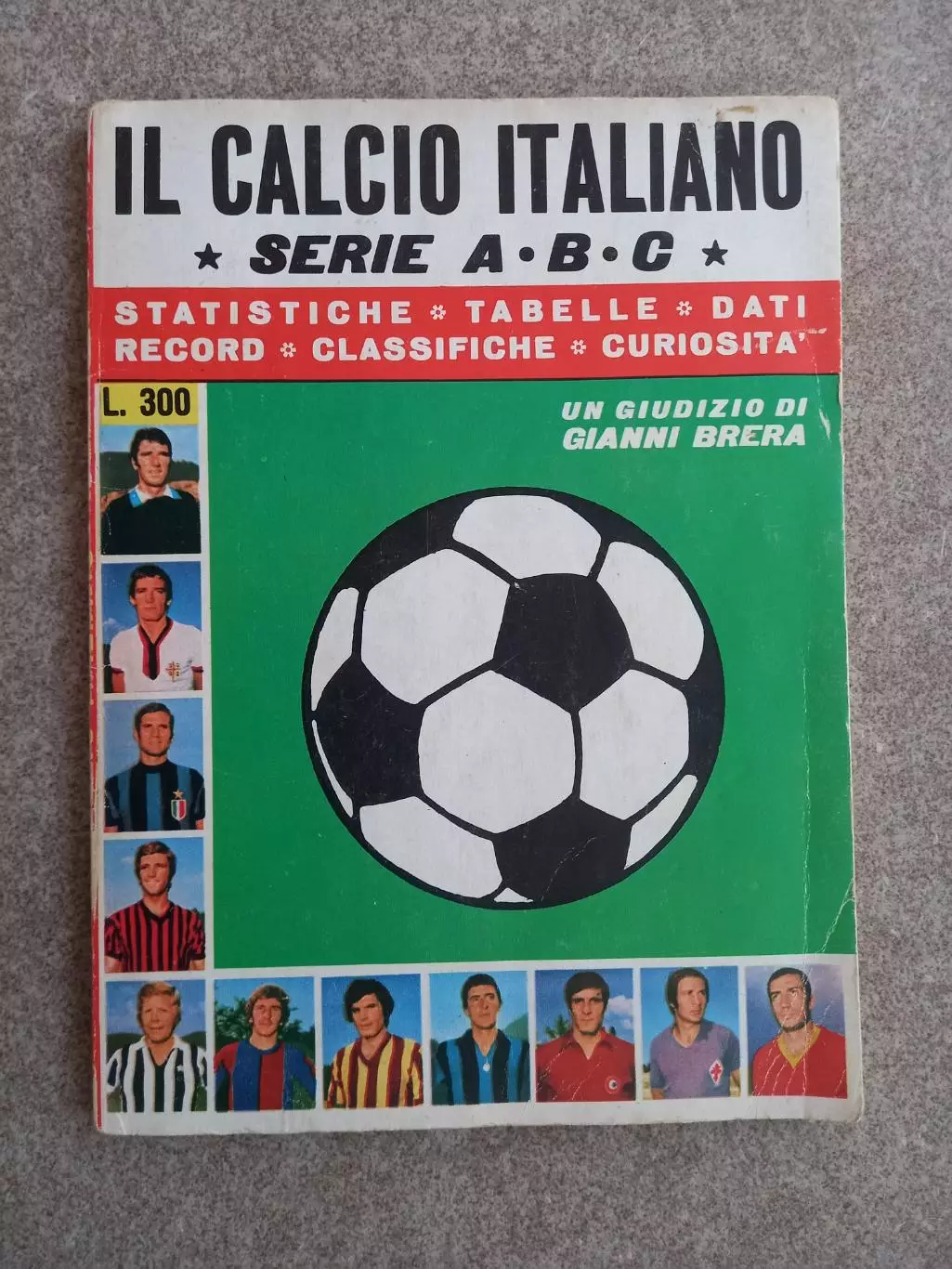 Calcio italiano 1971 1972 Италия