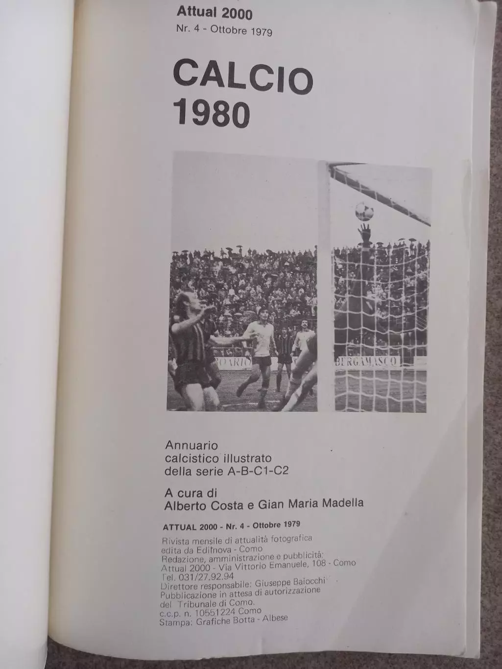 Calcio 1980 Италия 1
