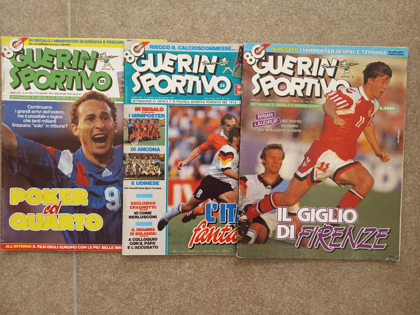 Guerin sportivo 1992 25-26-27