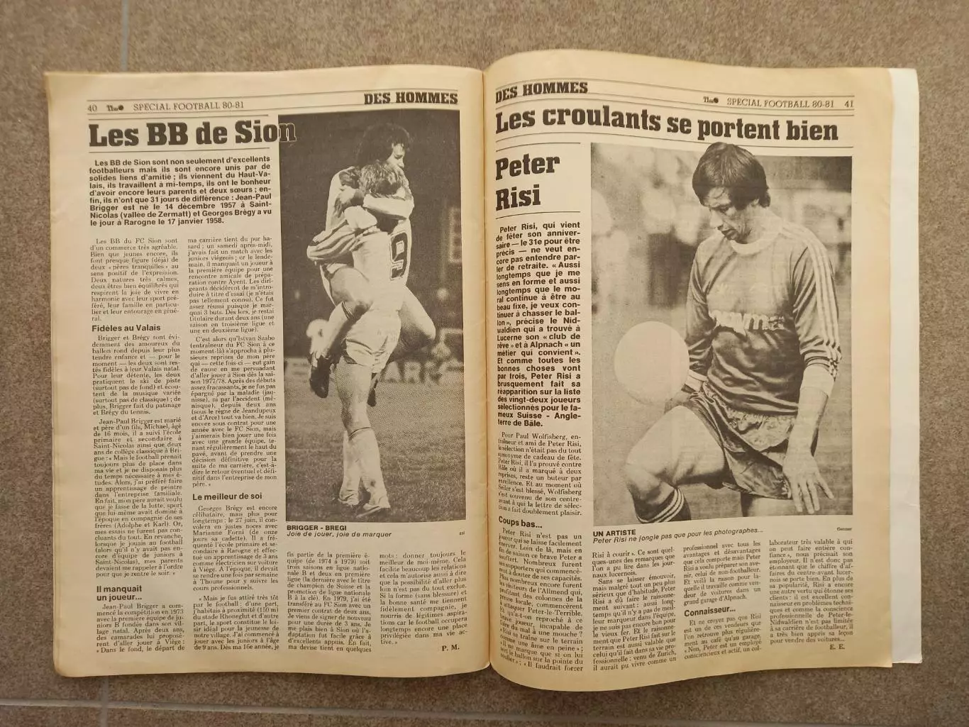 Matin Foot Suisse 1980 81 6